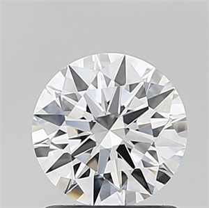 Picture of Lab Grown Diamond 1.02 Carats, Round with Ideal Cut, D Color, VVS2 Clarity and Certified by IGI