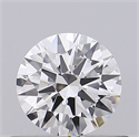 Natural Diamond 0.50 Carats, Round with Excellent Cut, F Color, VS2 Clarity and Certified by GIA
