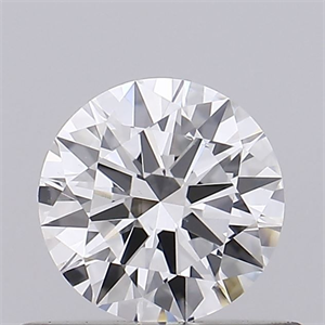 Picture of Natural Diamond 0.50 Carats, Round with Excellent Cut, F Color, VS2 Clarity and Certified by GIA