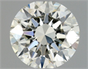 Diamante Natural 0.40 quilates, Redondo , Color K, claridad SI1 y certificado GIA