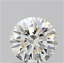 Natural Diamond 0.76 Carats, Round with Excellent Cut, I Color, VVS2 Clarity and Certified by GIA