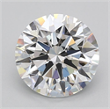 Del inventario de diamantes de laboratorio, 3.03 quilates, Redondo , Color D, claridad VVS1 y certificado IGI