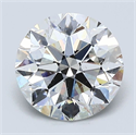 Diamante Natural 2.01 quilates, Redondo , Color H, claridad I1 y certificado GIA