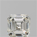 Diamante Natural 2.03 quilates, Asscher , Color K, claridad SI2 y certificado GIA