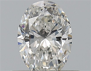 Picture of Natural Diamond 0.50 Carats, Oval with  Cut, G Color, VVS1 Clarity and Certified by GIA