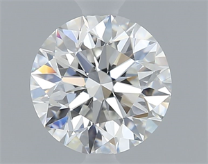 Picture of Natural Diamond 0.70 Carats, Round with Excellent Cut, F Color, IF Clarity and Certified by GIA