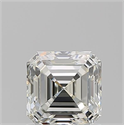 Diamante Natural 1.02 quilates, Asscher , Color J, claridad VS2 y certificado GIA
