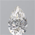 Natural Diamond 0.76 Carats, Pear with  Cut, F Color, VVS2 Clarity and Certified by GIA