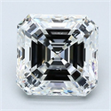 Diamante Natural 2.01 quilates, Asscher , Color E, claridad SI1 y certificado GIA