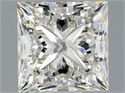 Natural Diamond 1.01 Carats, Princess with  Cut, J Color, VVS2 Clarity and Certified by GIA
