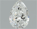 Diamante Natural 0.40 quilates, De pera , Color F, claridad VS1 y certificado GIA