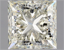 Natural Diamond 1.80 Carats, Princess with  Cut, L Color, VS2 Clarity and Certified by GIA