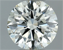 Natural Diamond 0.50 Carats, Round with Excellent Cut, L Color, SI1 Clarity and Certified by GIA
