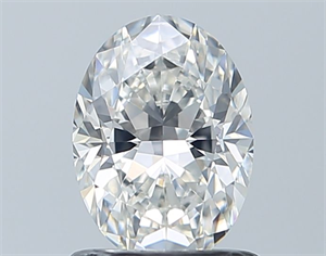 Foto Diamante Natural 0.90 quilates, Ovalado , Color G, claridad VVS1 y certificado GIA de