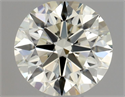 Diamante Natural 0.50 quilates, Redondo , Color L, claridad IF y certificado GIA