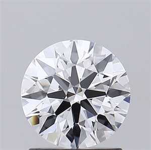 Picture of Lab Grown Diamond 1.20 Carats, Round with Ideal Cut, D Color, VVS2 Clarity and Certified by IGI