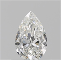 Diamante Natural 0.50 quilates, De pera , Color G, claridad VS1 y certificado GIA