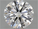Del inventario de diamantes de laboratorio, 0.71 quilates, Redondo , Color D, claridad VVS2 y certificado IGI