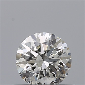 Foto Diamante Natural 0.41 quilates, Redondo , Color H, claridad IF y certificado GIA de