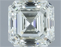Natural Diamond 1.01 Carats, Asscher with  Cut, J Color, VS1 Clarity and Certified by IGI