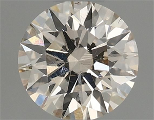 Picture of Natural Diamond 0.40 Carats, Round with Excellent Cut, M Color, SI2 Clarity and Certified by GIA