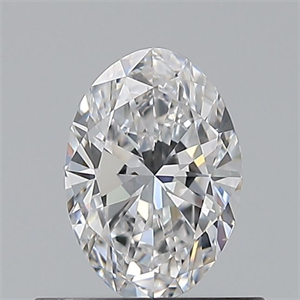 Picture of Natural Diamond 0.50 Carats, Oval with  Cut, D Color, VS2 Clarity and Certified by GIA