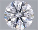 Del inventario de diamantes de laboratorio, 2.09 quilates, Redondo , Color E, claridad VVS2 y certificado IGI