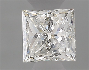 Foto Diamante Natural 0.35 quilates, Princesa , Color H, claridad SI1 y certificado GIA de