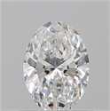 Natural Diamond 0.70 Carats, Oval with  Cut, E Color, VVS1 Clarity and Certified by GIA