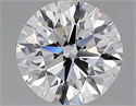 Diamante Natural 0.90 quilates, Redondo , Color D, claridad VS1 y certificado GIA
