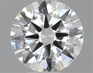 Picture of Natural Diamond 0.47 Carats, Round with Excellent Cut, G Color, VS1 Clarity and Certified by GIA