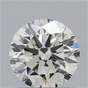 Diamante Natural 0.70 quilates, Redondo , Color I, claridad VS2 y certificado IGI