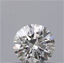 Natural Diamond 0.40 Carats, Round with Excellent Cut, G Color, VVS1 Clarity and Certified by GIA