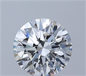 Diamante Natural 1.73 quilates, Redondo , Color D, claridad VVS1 y certificado GIA
