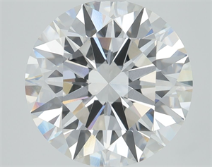 Picture of Lab Grown Diamond 1.04 Carats, Round with Ideal Cut, D Color, VVS2 Clarity and Certified by IGI
