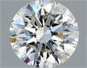 Natural Diamond 0.72 Carats, Round with Excellent Cut, I Color, VS2 Clarity and Certified by GIA