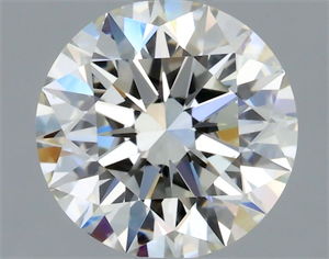 Picture of Natural Diamond 0.72 Carats, Round with Excellent Cut, I Color, VS2 Clarity and Certified by GIA