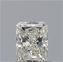 Natural Diamond 0.54 Carats, Radiant with  Cut, G Color, VVS2 Clarity and Certified by IGI