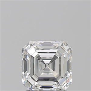 Foto Diamante Natural 2.04 quilates, Asscher , Color G, claridad VVS2 y certificado GIA de
