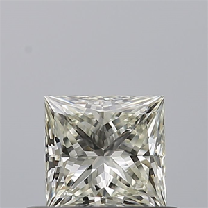 Picture of Natural Diamond 0.40 Carats, Princess with  Cut, H Color, VVS2 Clarity and Certified by IGI