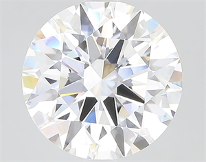 Picture of Lab Grown Diamond 4.07 Carats, Round with Ideal Cut, E Color, VVS1 Clarity and Certified by IGI
