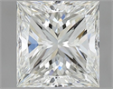 Natural Diamond 1.20 Carats, Princess with  Cut, I Color, VVS1 Clarity and Certified by GIA