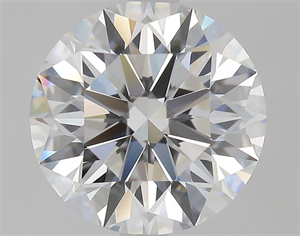 Picture of Natural Diamond 2.42 Carats, Round with Excellent Cut, F Color, VS1 Clarity and Certified by GIA