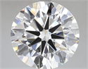 Lab Grown Diamond 7.06 Carats, Round with Ideal Cut, E Color, VVS2 Clarity and Certified by IGI