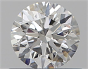Diamante Natural 0.50 quilates, Redondo , Color E, claridad IF y certificado GIA