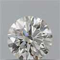 Diamante Natural 0.40 quilates, Redondo , Color H, claridad IF y certificado IGI