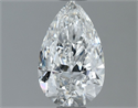 Natural Diamond 0.90 Carats, Pear with  Cut, F Color, VS1 Clarity and Certified by GIA
