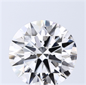 Lab Grown Diamond 3.21 Carats, Round with Ideal Cut, G Color, VVS2 Clarity and Certified by IGI