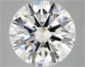Lab Grown Diamond 9.01 Carats, Round with Ideal Cut, E Color, VVS2 Clarity and Certified by IGI