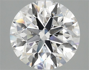 Picture of Lab Grown Diamond 2.53 Carats, Round with Excellent Cut, E Color, VVS2 Clarity and Certified by IGI